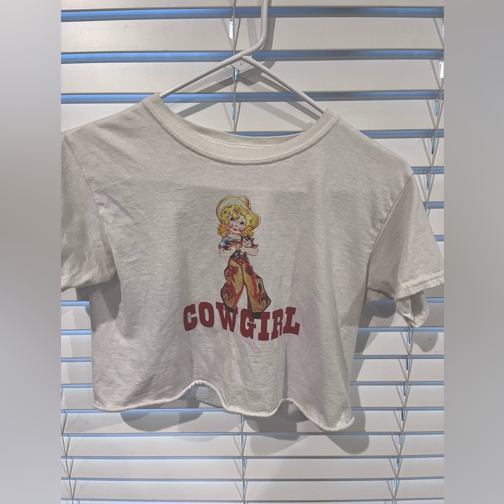 cropped cowgirl top